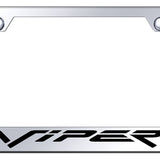 Viper (Fangs) Cut-Out Frame - Laser Etched Mirrored