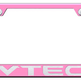 VTEC Cut-Out Frame - Laser Etched Pink