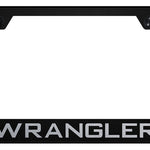 Wrangler Cut-Out Frame - Laser Etched Black