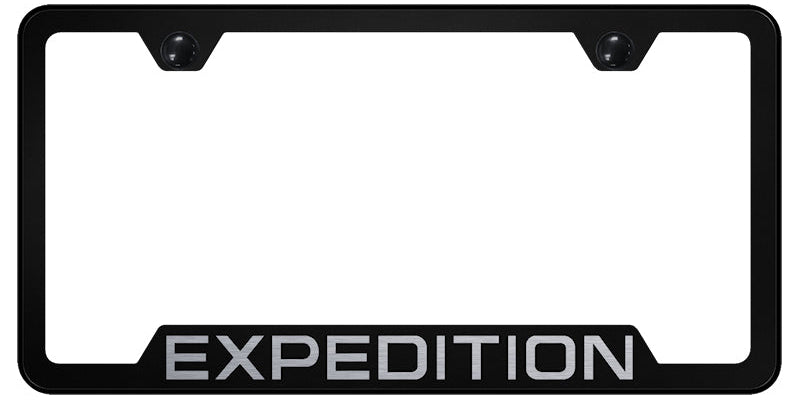 Expedition Cut-Out Frame - Laser Etched Black