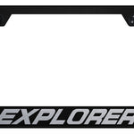 Explorer Cut-Out Frame - Laser Etched Black