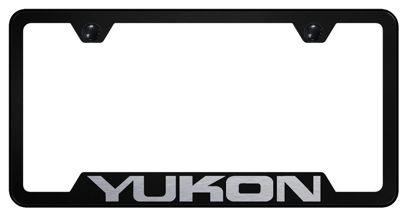 Yukon Cut-Out Frame - Laser Etched Black