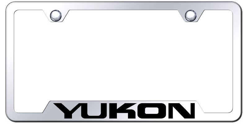 Yukon Cut-Out Frame - Laser Etched Mirrored