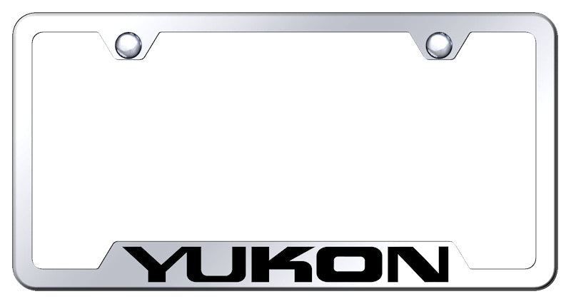 Yukon Cut-Out Frame - Laser Etched Mirrored