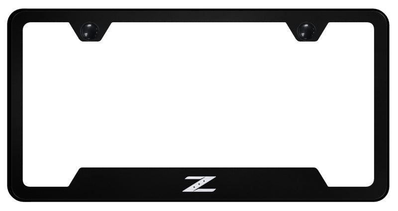 Z Cut-Out Frame - Laser Etched Black