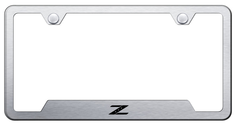 Z Cut-Out Frame - Laser Etched Brushed