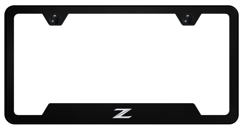 Z (New) Cut-Out Frame - Laser Etched Black