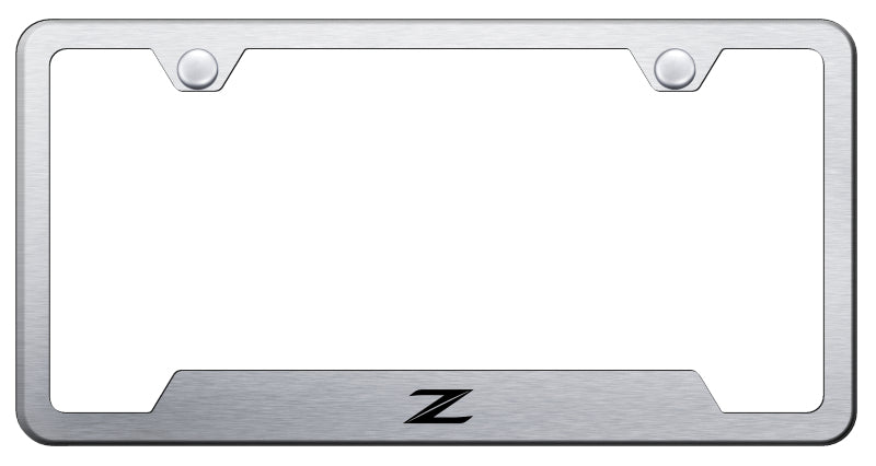 Z (New) Cut-Out Frame - Laser Etched Brushed