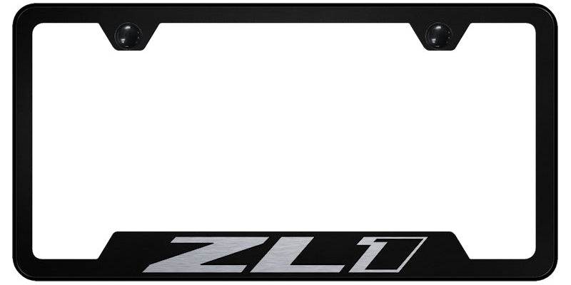 ZL1 Cut-Out Frame - Laser Etched Black