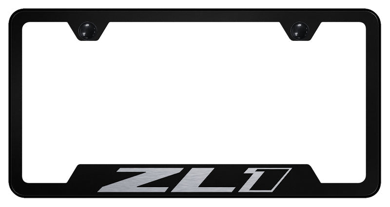 ZL1 Cut-Out Frame - Laser Etched Black