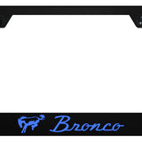 Bronco Blue PC Notched Frame - UV Print on Black