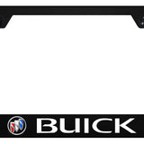 Buick (Tri-Color Fill) PC Notched Frame - UV Print on Black