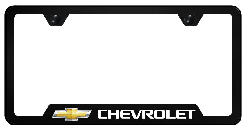 Chevrolet PC Notched Frame - UV Print on Black