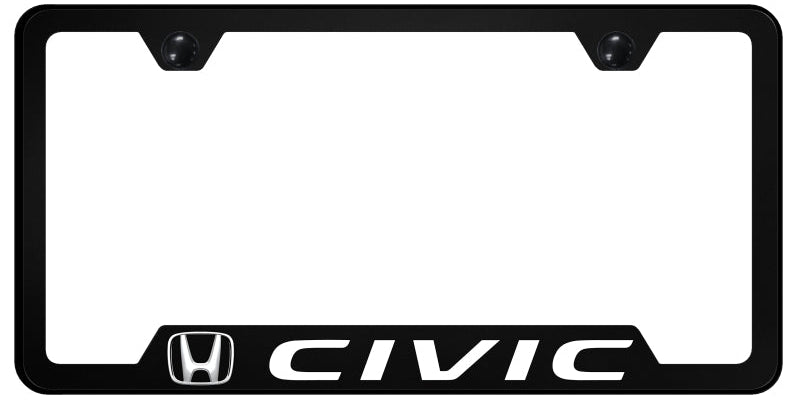 Civic PC Notched Frame - UV Print on Black