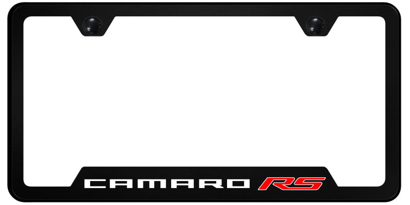 Camaro RS PC Notched Frame - UV Print on Black