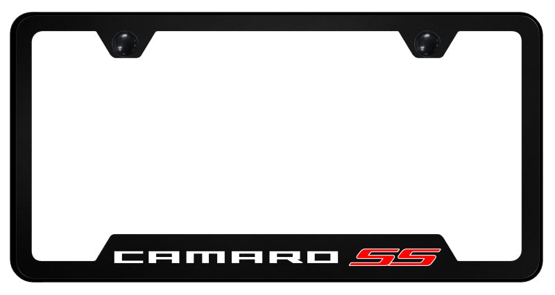 Camaro SS PC Notched Frame - UV Print on Black