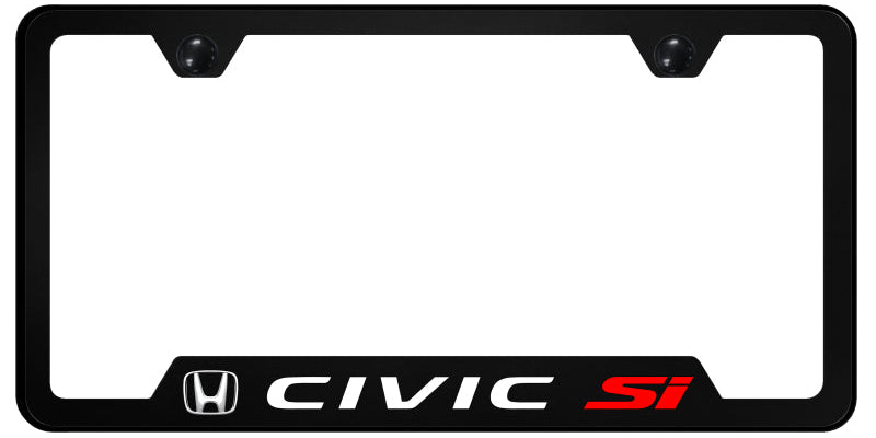 Civic SI PC Notched Frame - UV Print on Black