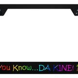 DA KINE PC Notched Frame - UV Print on Black