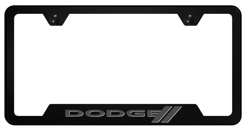 Dodge Ghost PC Notched Frame - UV Print on Black