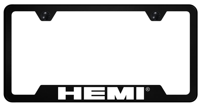 Hemi PC Notched Frame - UV Print on Black