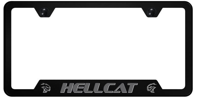 Hellcat Ghost PC Notched Frame - UV Print on Black