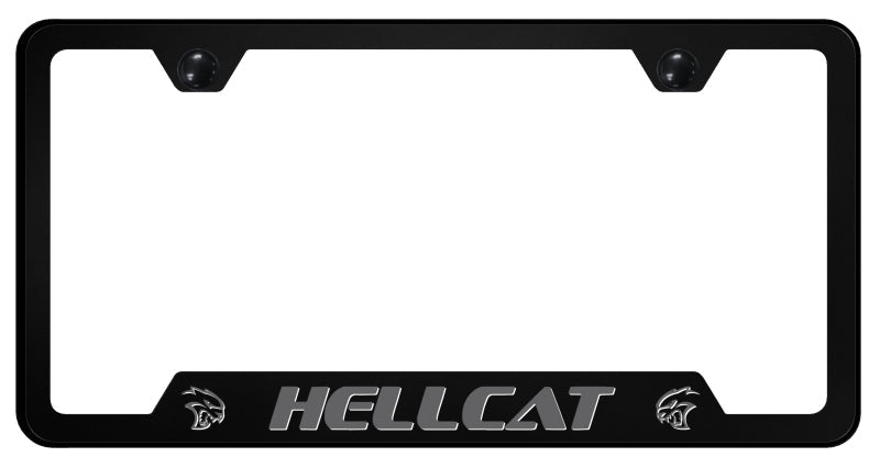 Hellcat Ghost PC Notched Frame - UV Print on Black