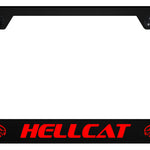 Hellcat Red PC Notched Frame - UV Print on Black