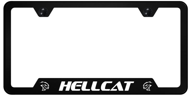 Hellcat PC Notched Frame - UV Print on Black