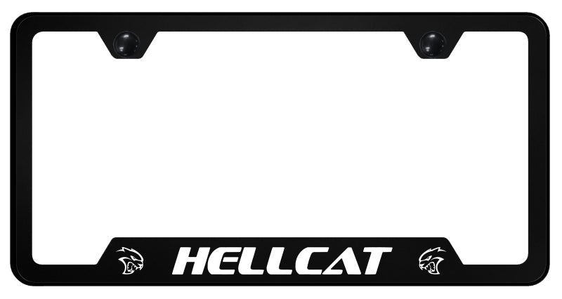 Hellcat PC Notched Frame - UV Print on Black