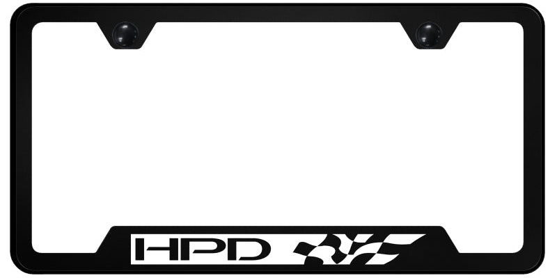 HPD PC Notched Frame - UV Print on Black