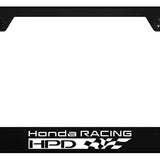 Honda Racing HPD PC Notched Frame - UV Print on Black