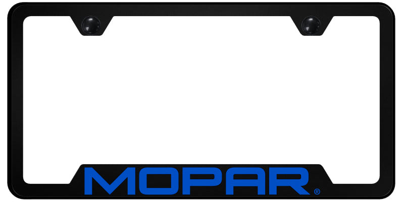 Mopar PC Notched Frame - UV Print on Black