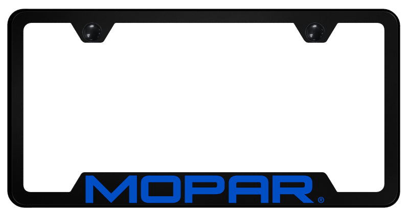 Mopar PC Notched Frame - UV Print on Black