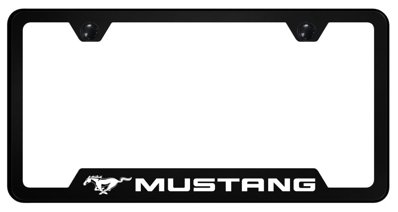 Mustang PC Notched Frame - UV Print on Black