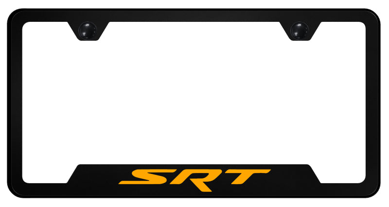 SRT Orange PC Notched Frame - UV Print on Black