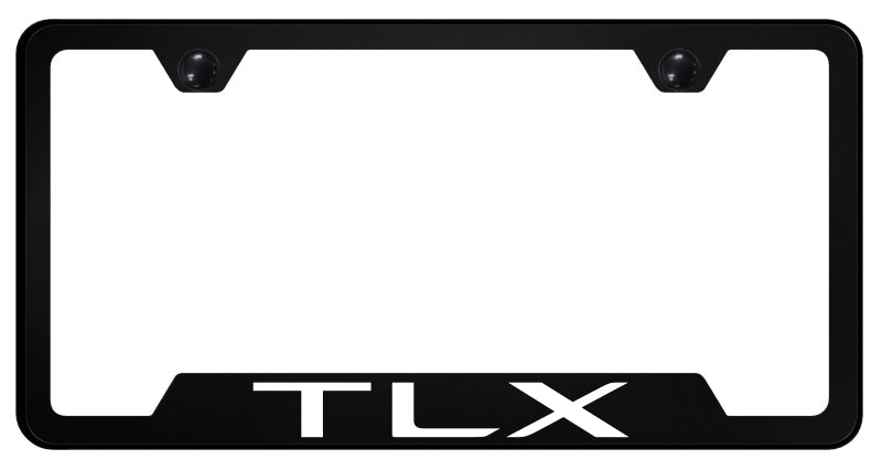 TLX PC Notched Frame - UV Print on Black