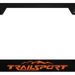 TrailSport Orange PC Notched Frame - UV Print on Black