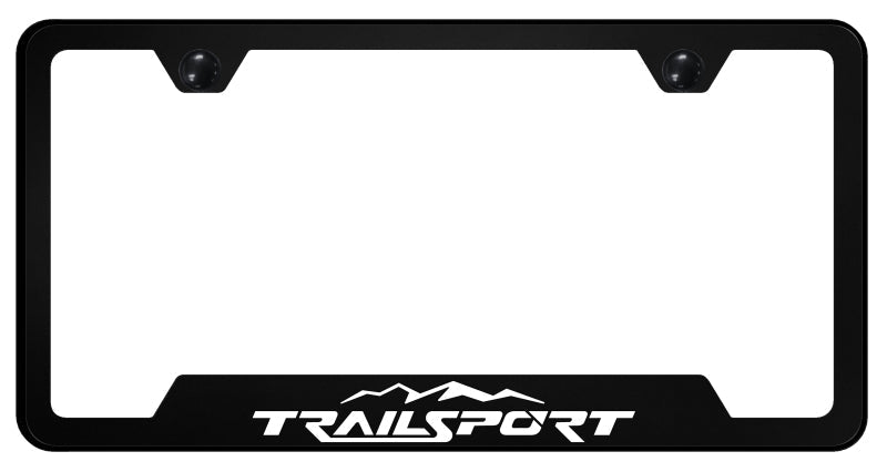 TrailSport PC Notched Frame - UV Print on Black