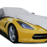 Chevrolet Corvette C6 2005-2013 Outdoor / Indoor Custom Car Cover With C6 Flag Logo
