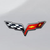 Chevrolet Corvette C6 2005-2013 Outdoor / Indoor Custom Car Cover With C6 Flag Logo