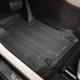 All-Weather Custom-Fit Floor Mats for Subaru Forester 2019-2024 with Non-Slip Backing - Black - 1st Row