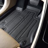 All-Weather Custom-Fit Floor Mats for Mercedes-Benz Gle-Class 2020-2021 with Non-Slip Backing - Black - 1st Row 2nd Row 3rd Row