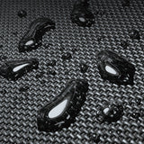 All-Weather Custom-Fit Floor Mats for Ford F-150 Supercrew 2015-2024 with Non-Slip Backing - Black - 1st Row