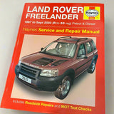 Land Rover Freelander 1997 to Sept 2003 (R to 53 reg) Petrol & Diesel Owners Workshop Manual