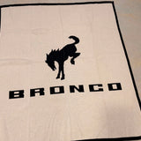 Ford Bronco Blanket Cotton Throw - Made in the USA