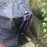 BBQ Grill Cover (Waterproof Black Professional Grade)