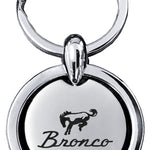 Ford Bronco Revolver Key Fob - Silver