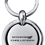 Dodge Challenger Revolver Key Fob - Silver