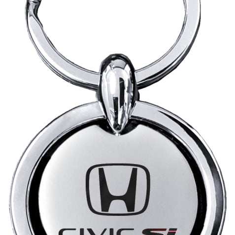 Honda Civic SI Revolver Key Fob - Silver