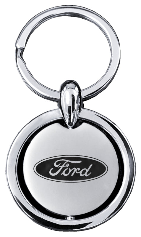 Ford Revolver Key Fob - Silver